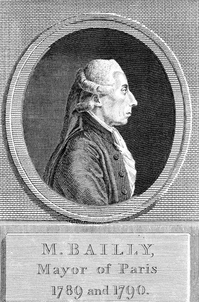 Jean Sylvain Bailly, French astronomer, writer and politician by Unbekannt