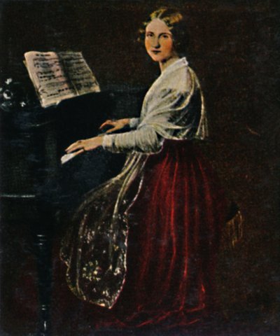 Jenny Lind 1820-1887 - Painting by Asher by Unbekannt