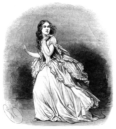 Jenny Lind, soprano known as the Swedish Nightingale by Unbekannt