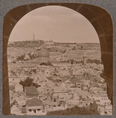 Jerusalem from the Belfry of the Protestant Church by Unbekannt
