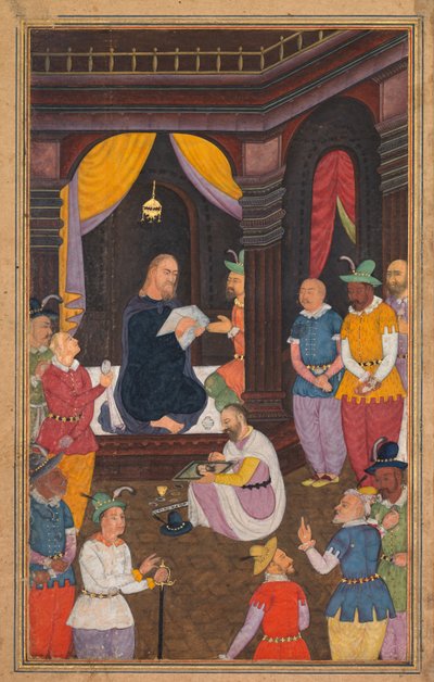 Jesus Being Portrayed by King Abgar