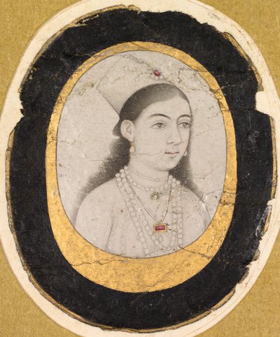 Jewel Portrait of a Young Girl, c. 1660 by Unbekannt