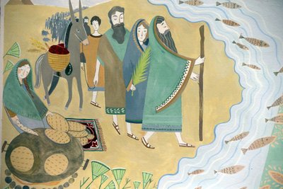 The Exodus from Egypt, Passover, Jewish Museum of Switzerland, Basel by Unbekannt