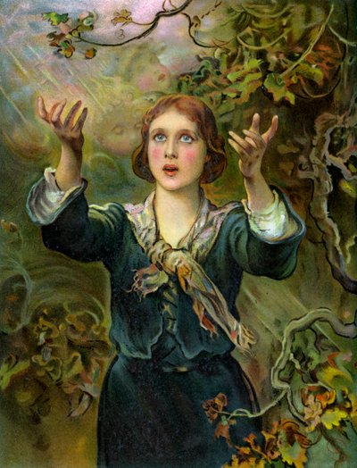 Joan of Arc, 15th Century French Patriot and Martyr, 1906 by Unbekannt