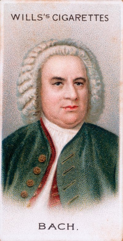 Johann Sebastian Bach 1685-1750, German Composer and Organist, 1912 by Unbekannt