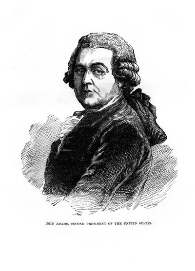 John Adams, the Second President of the United States, 1872 by Unbekannt