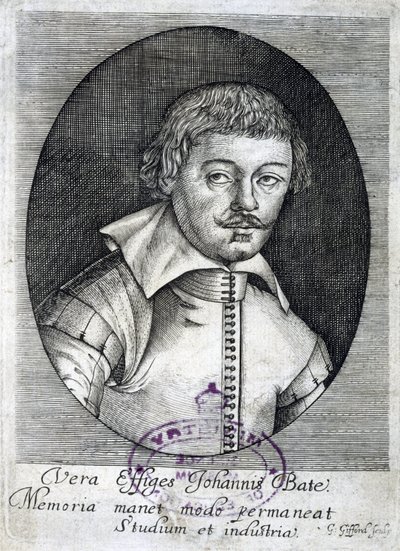 John Bate, English author, c 1635 by Unbekannt