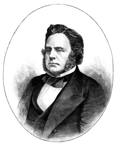 John Bright, British Radical and Liberal Statesman by Unbekannt