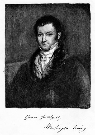 John Byrom, 18th century English writer and poet born in Manchester by Unbekannt