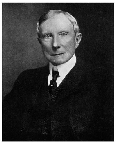 John D. Rockefeller, American industrialist, late 19th century by Unbekannt