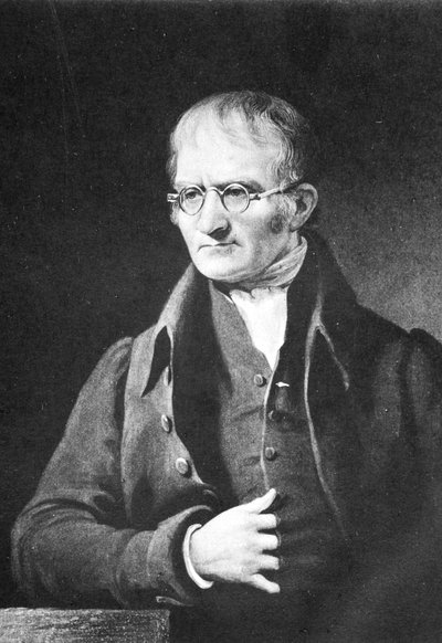 John Dalton, English chemist, c1834 1902 by Unbekannt