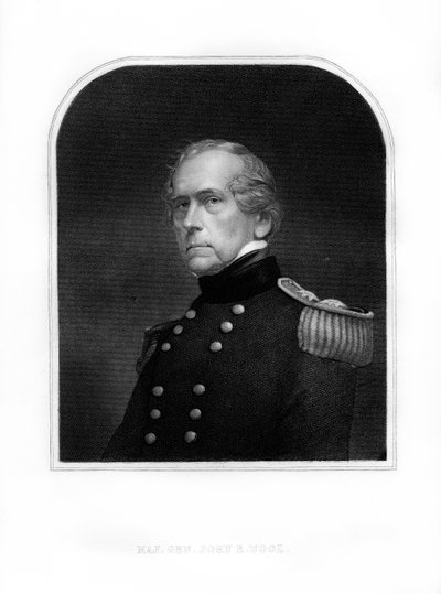John Ellis Wool, Officer in the United States Army, 1872 by Unbekannt