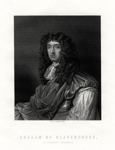 John Graham of Claverhouse, 1st Viscount Dundee c.1648-1689, 19th century by Unbekannt