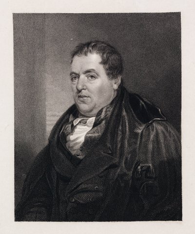 John Leslie, Scottish mathematician and physicist by Unbekannt