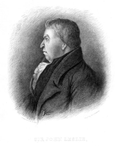 John Leslie, Scottish natural philosopher and physicist by Unbekannt