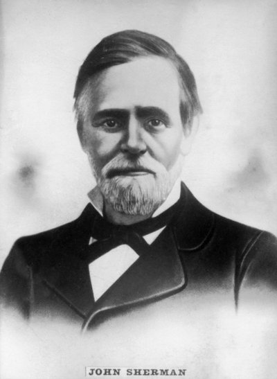 John Sherman, American Republican Representative and Senator During Civil War by Unbekannt