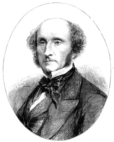 John Stuart Mill, British Social Reformer and Philosopher by Unbekannt