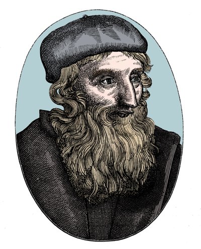 John Wycliffe, 14th century English religious reformer by Unbekannt