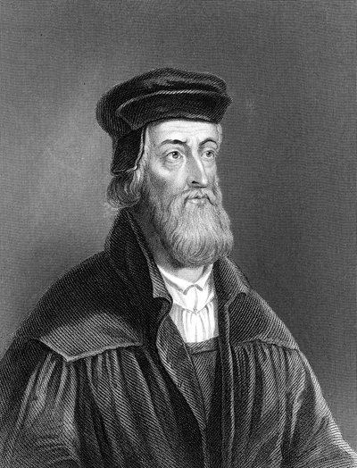 John Wycliffe, English Religious Reformer by Unbekannt