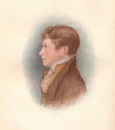 Joseph Gurney b1796, at the age of 20, c1816 by Unbekannt