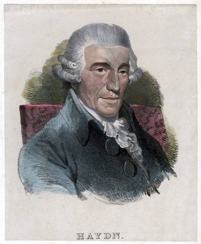 Joseph Haydn, Austrian Composer by Unbekannt