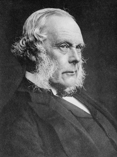 Joseph Lister, English Surgeon and Pioneer of Antiseptic Surgery, c1890 by Unbekannt