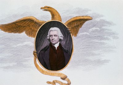 Joseph Priestley, English Presbyterian minister and chemist, 1801 by Unbekannt
