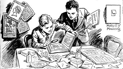 Joys of Stamp Collecting, 1937 by Unbekannt