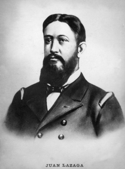Juan Lazaga 1845-1898, Spanish naval captain during the Spanish-American War, c1910 by Unbekannt