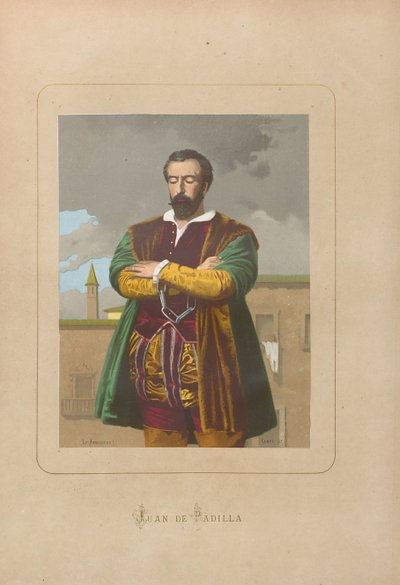 Juan de Padilla. From: Hombres y mujeres celebres de todos los tiempos by Juan Landa by Unbekannt