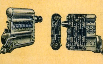 Junkers 700-800 horse power diesel aircraft engine, 1932 by Unbekannt