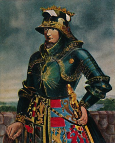 Kaiser Maximilian I. 1459-1519 - Painting by Rubens, 1934 by Unbekannt