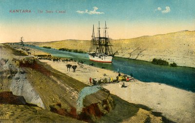 Kantara - The Suez Canal by Unbekannt