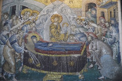 Kariye Camii (St. Saviour in Chora Church) Fresco: Dormition (Mary