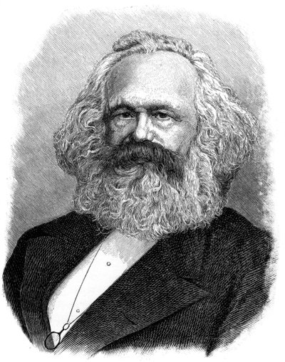 Karl Heinrich Marx, German Philosopher, Political Economist, and Revolutionary by Unbekannt