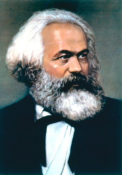 Karl Marx, German Social, Political and Economic Theorist by Unbekannt