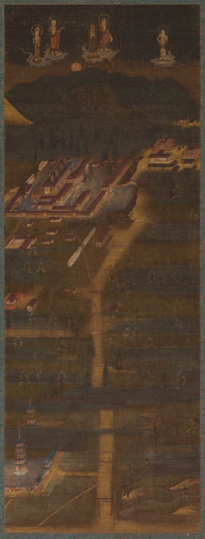 Kasuga Shrine Mandala, 1300-1333 by Unbekannt