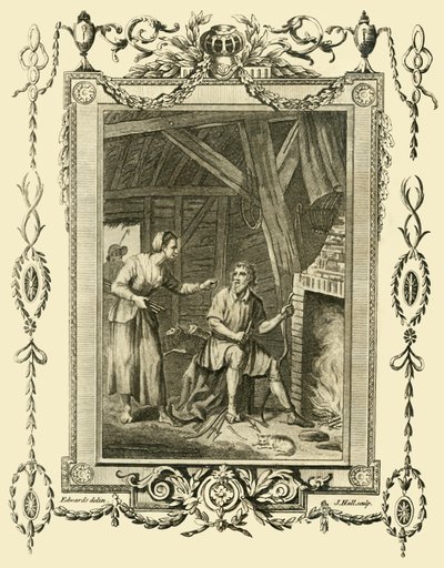 King Alfred in Disguise Rebuked by the Neat Herd