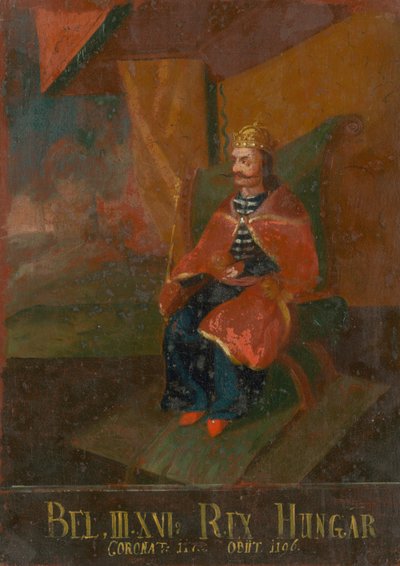 King Bela III of Hungary and Croatia by Unbekannt