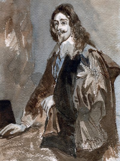 King Charles I 1600-1649 by Unbekannt