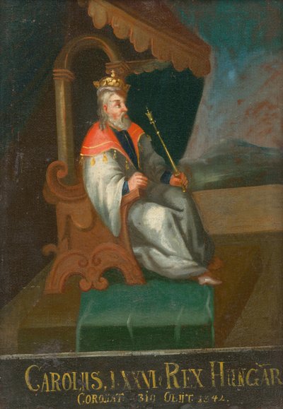 King Charles I of Hungary and Croatia by Unbekannt