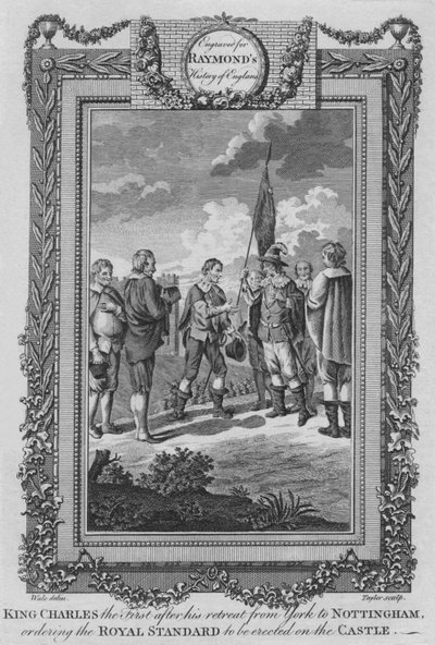 King Charles the First after His Retreat from York to Nottingham by Unbekannt