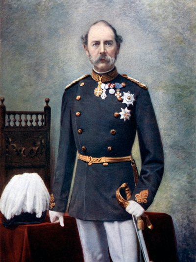 King Christian IX of Denmark by Unbekannt
