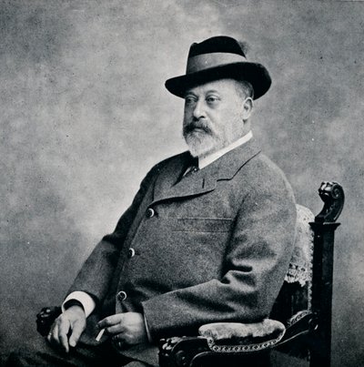King Edward VII in a Tyrolean hat by Unbekannt