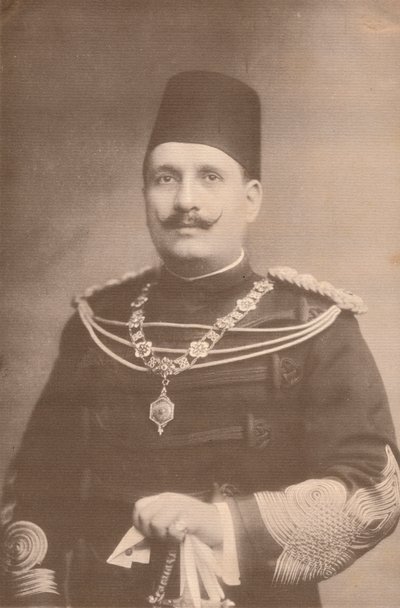 King Fuad I of Egypt by Unbekannt