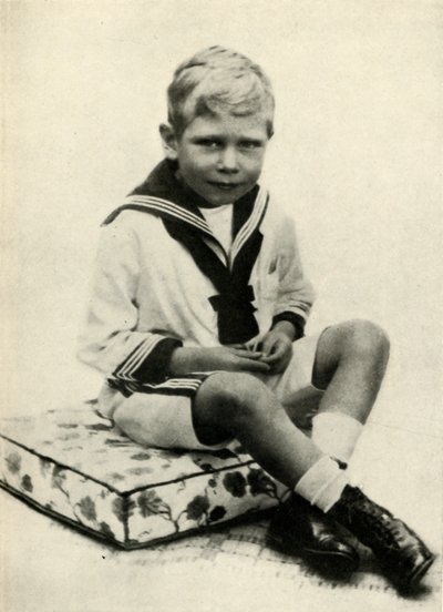 King George VI on Holiday at Osborne in 1899 by Unbekannt