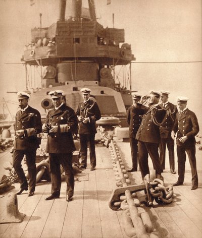 King George V Aboard HMS Neptune, 1910s 1935 by Unbekannt