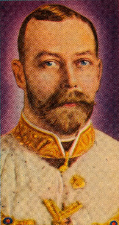 King George V at His First State Opening of Parliament by Unbekannt