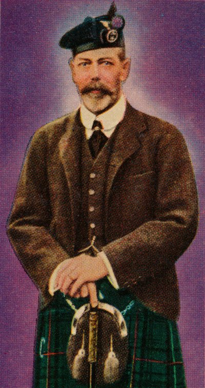 King George V in Highland dress, 1935 by Unbekannt