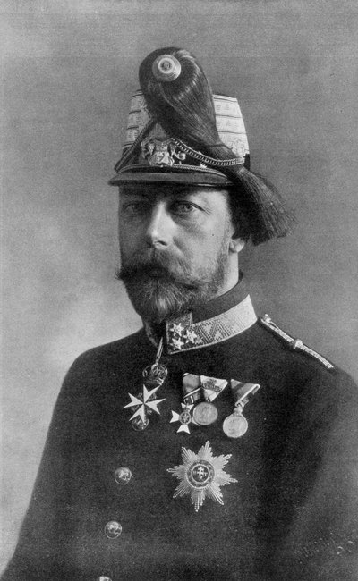 King George V in Austrian Uniform, 1910 by Unbekannt